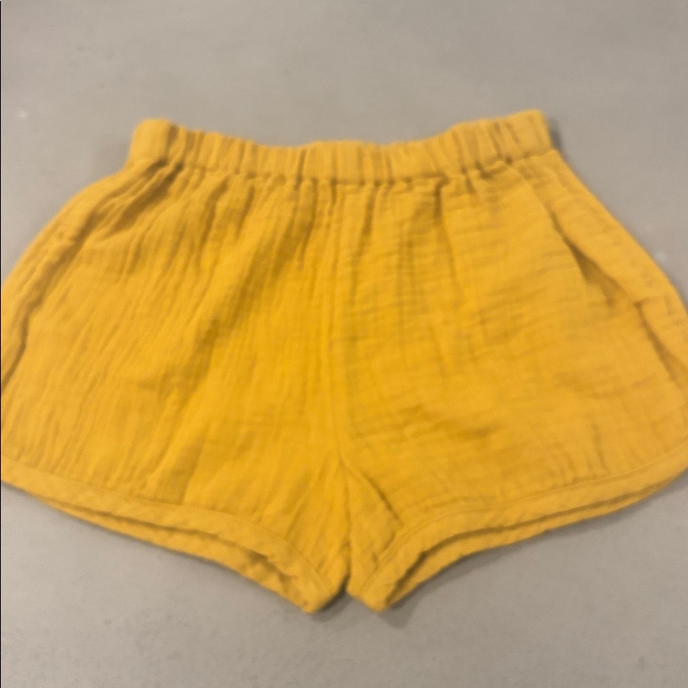 Next Ochre Yellow Crochet Trim Co-ord Set - Picture 6 of 7
